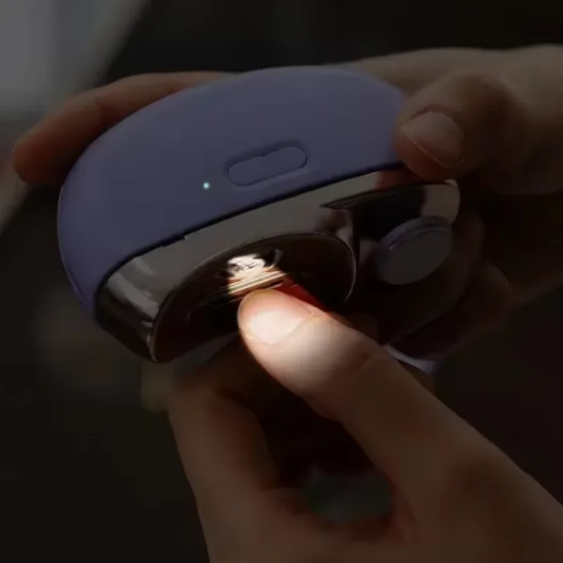 Rechargeable Automatic Nail Clipper Electric Safe Nail Grinder Kids Adults Anti-Pinch Nail Drill Machine Manicure Pedicure Care