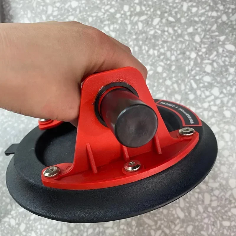 20cm Diameter Manual Vacuum Sucker 100kg Load Capacity Heavy Duty Vacuum Elevator for Portable Granite Tile Glass