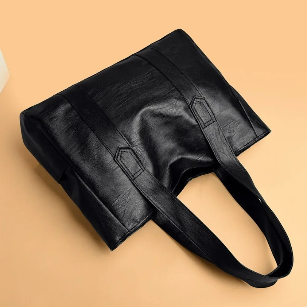 Modische Damenhandtasche - Geräumige und multifunktionale Umhängetasche mit Sicherheitsreißverschluss und strapazierfähigem Kunstleder – Detail 6