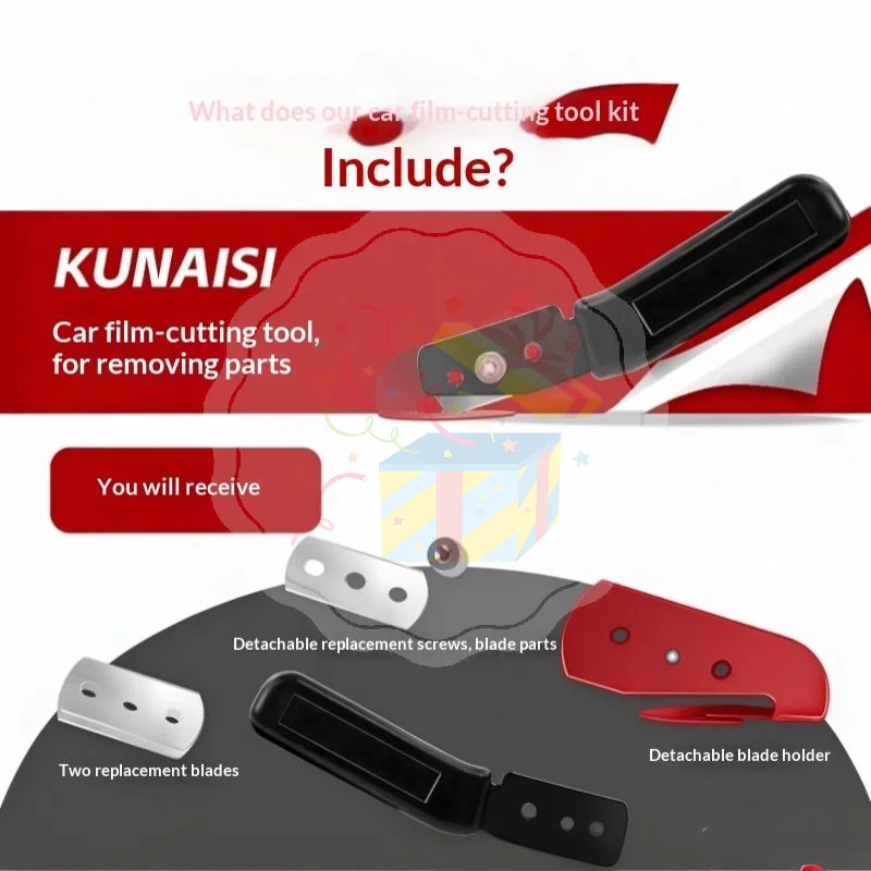 Professional Vinyl Wrapping Cutter High Precision Backing Liner Trimmer for Car Window Film Wallpaper Installation