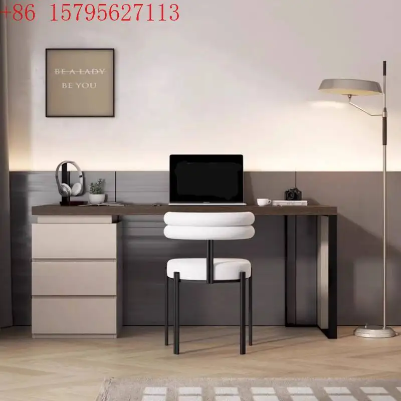 Modern Rectangular Computer Desks Storage Luxury Executive Office Gaming Desk Drawers Reading Escritorio Ordenador Furniture
