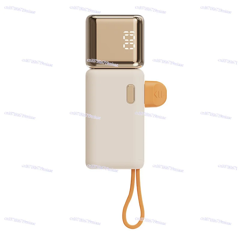 

Fast Charging Mobile Power Supply S10 Portable Tail Plug 5000mAh Emergency Direct Plug-in Direct Charging