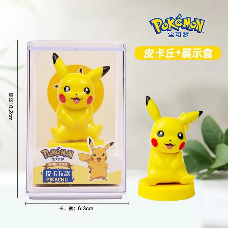Ensemble de figurines Pokémon Jouets Pikachu Ensemble complet Poupée officielle Boîte aveugle Écureuil Pokémon