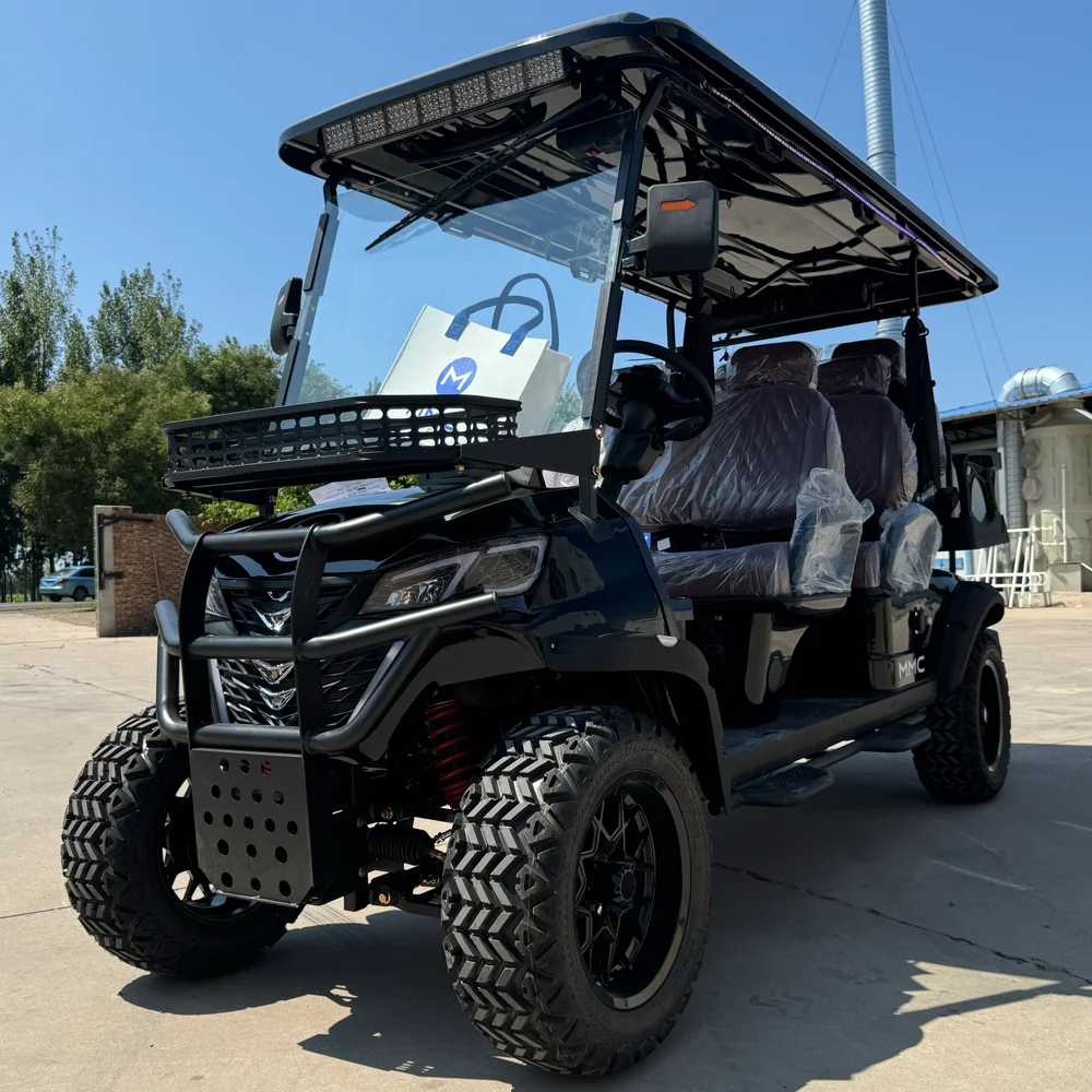 Perfect Timeless Classic And Modern Fashion Fusion High Quality Tire Off Road Golf Cart 4 6 8 Seat Buggy Electric Golf Car