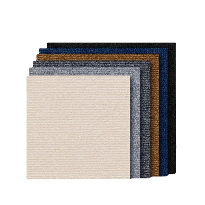 10pcs Covered With Carpets Sticke Self-adhesive Anti Slip And Wear-resistant Flooring Cement Flooring Renovation Office Bedrooms