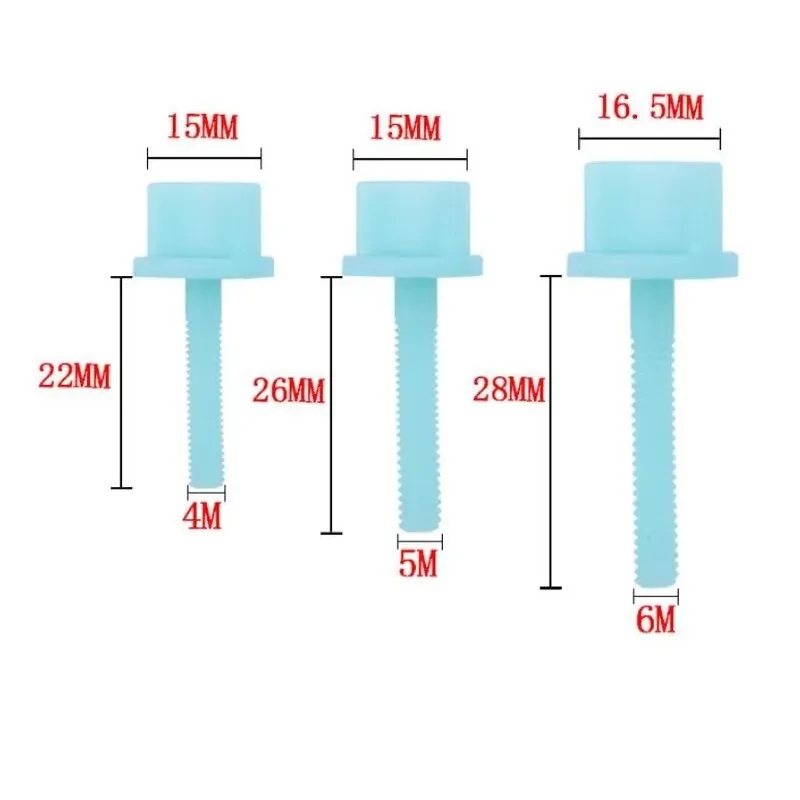 Model Aircraft DIY Nylon Hand Screw 4/5/6 Mm Model Aircraft Manual Screw Accessories, 10 Pcs view 5