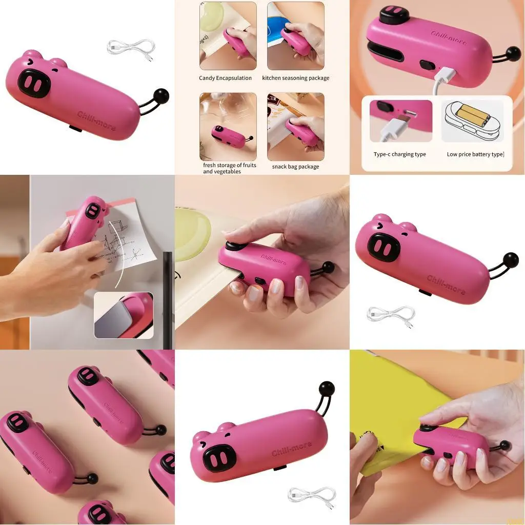 A0NC Tas Multifungsi Sealer Bag Sealer Bag Sealer Heat Seal Bag Resealer Mesin