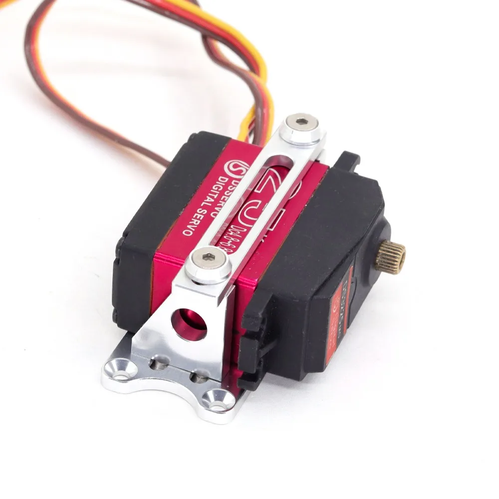 CNC Aluminium Legierung Servo Einstellbare Installieren Halter Halterung Für RC Flugzeug Boot Auto MG995 Corona DS558HV Servo Halterung