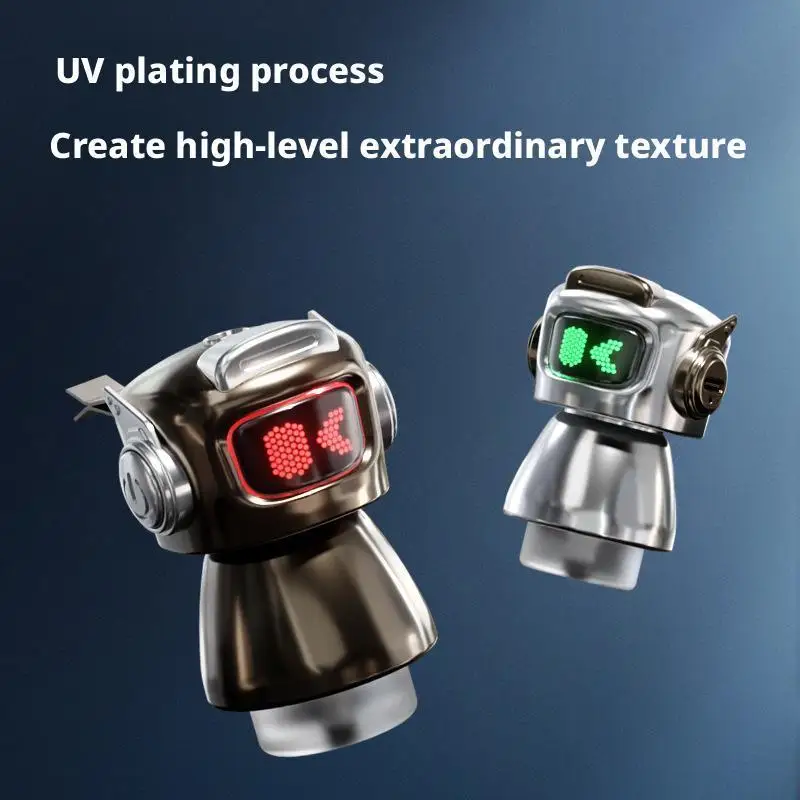 

3 Color Mini Robot Car Aromatherapy Machine Improve Odor Inside The Car. Decorative Ornament For Car Air Vents S8T7