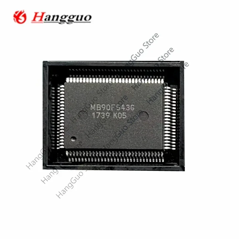 

2PCS/LOT Brand new original MB90F543GS MB90F543 MB90F543G QFP-100 Chip