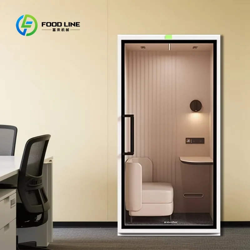 

Custom Soundproof Work Booth Office Pod Acoustic Private Office Cabin Home Office Meeting Room Noise Reduction Solution