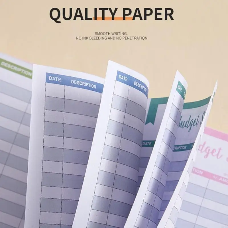 M5TB محمولة Binder Notebook Binder Binder Planner Planner Groound-Leaf Journal Notepad لجدولة الكبار اليومية