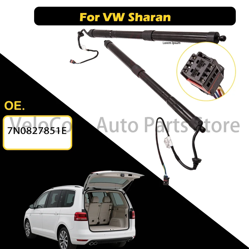 Rear Trunk Lift Support Strut For 2010-2023 VW Sharan Precision Fit 7N0827851E Universal Left Right Quiet & Durable