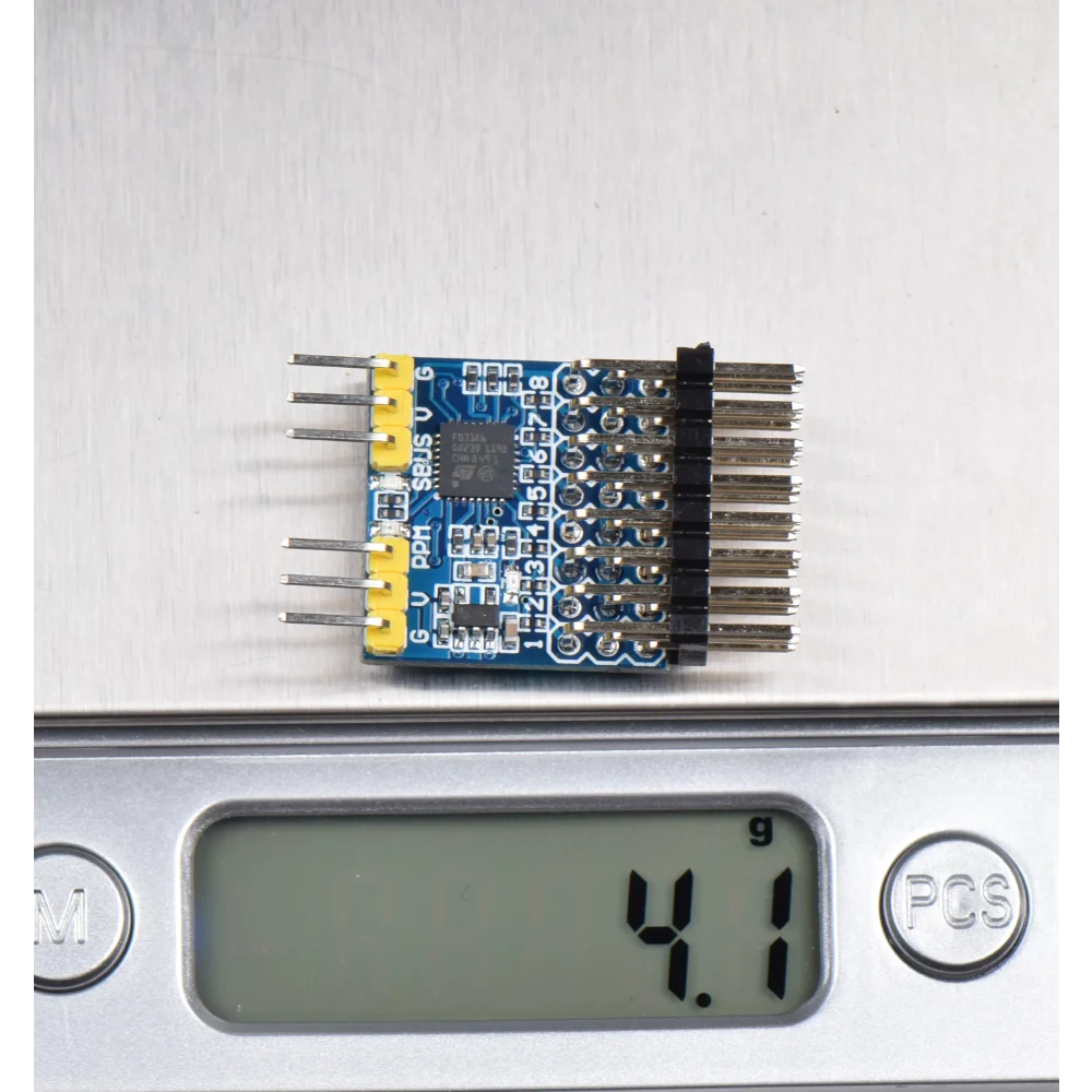 JHEMCU SPP-SBUS 8CH SPP Converter 15A 3.3-20V for PPM PWM SBUS Signal Conversion FLYSKY IA6B FRSKY X8R Receivers