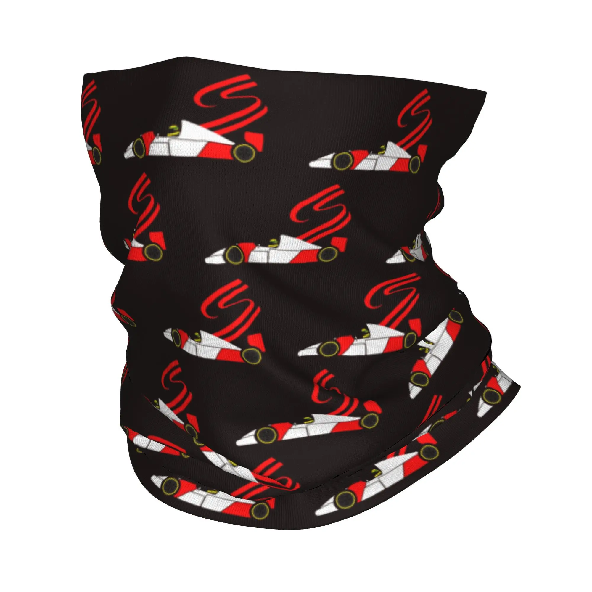 Custom Senna Helmet Ayrton Logo Bandana Neck Gaiter Windproof Face Scarf Cover Men Women  Headband Tube Balaclava