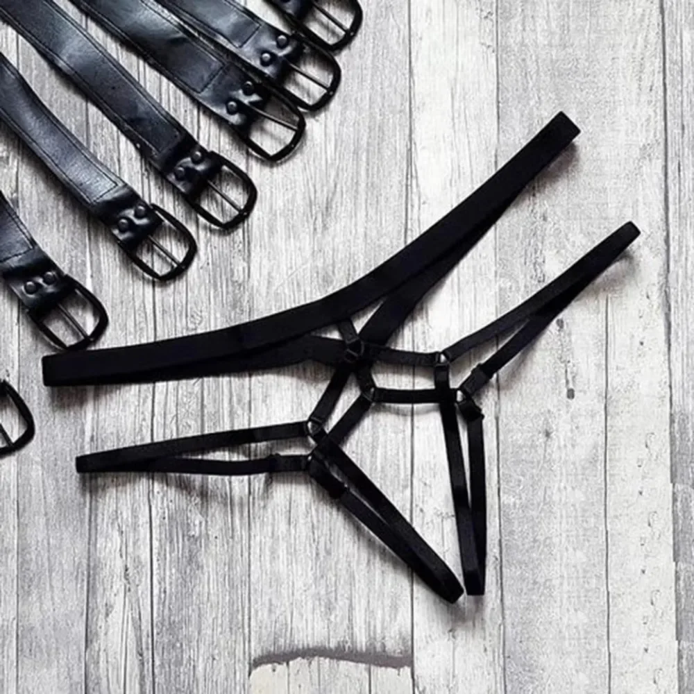 مثير مفتوحة المنشعب سراويل المثيرة الملابس الداخلية النساء جوفاء ضمادة ملخصات Crotchless الإناث ثونغ لممارسة الجنس ملابس داخلية شفافة الإباحية