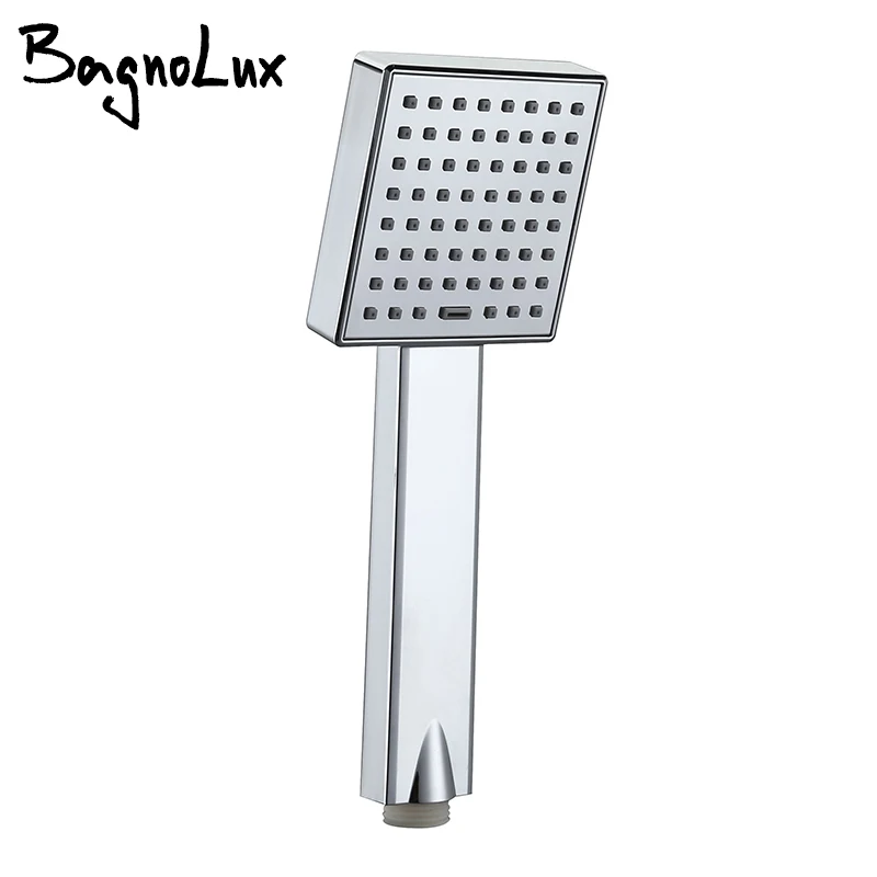 Bagnolux High Quality New Super Booster Water Saving Hand Held Rainfall Shower Head For Bathroom  Accessories Showerhead HS11011