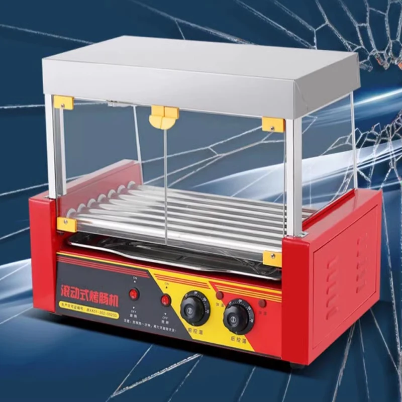 Commercial stall grilling sausage machine, Kanto cooking integrated machine, fully automatic temperature control