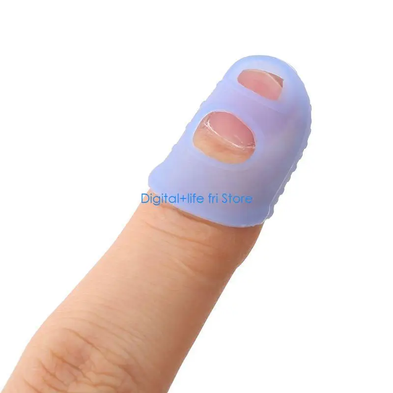 

E06D Silicone Finger Insulation Cover for 3D Printing Pen Fingertip Sleeve for Case Thermal for Protection Anti-Slip