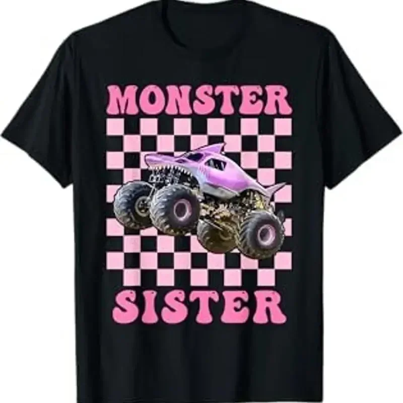 Monster Truck Sister Are My Jam Lovers T-shirt
