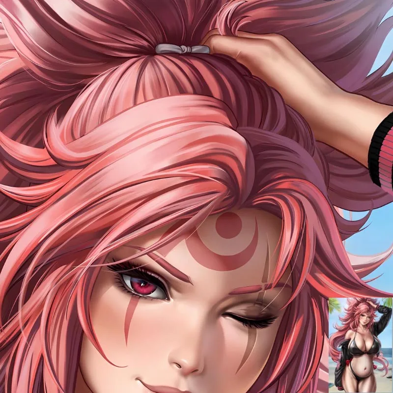 

DIY Customized Anime Baiken Fluffy Orcus Furry Bed Sheet One Side Print Warm Soft Thermal Flannel Fleece Blanket Dropshipping