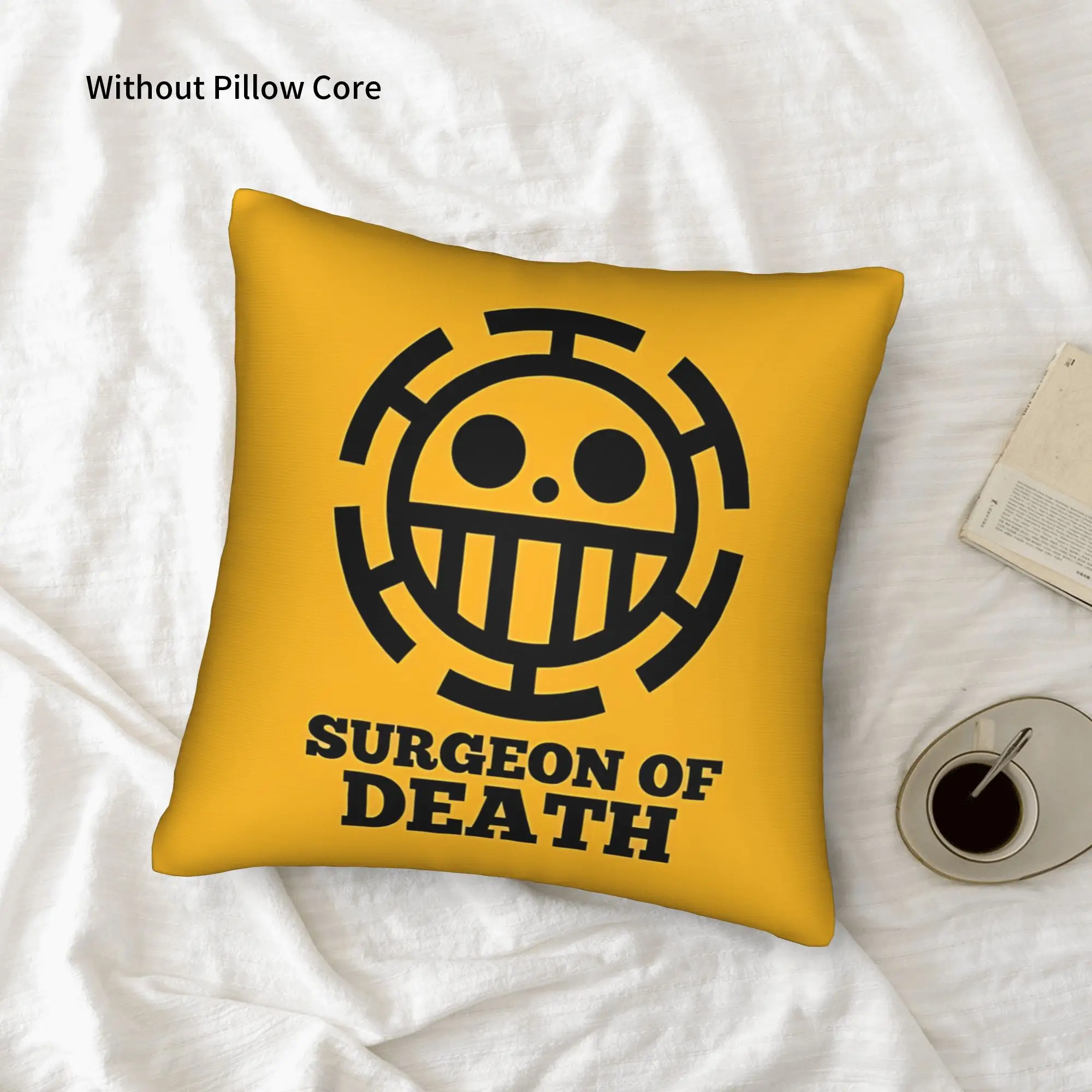 1PC Anime One Pieces Theme Pillow Case Double-Sided Printing  Sofa Cushion Bedroom Bedside Pillow
