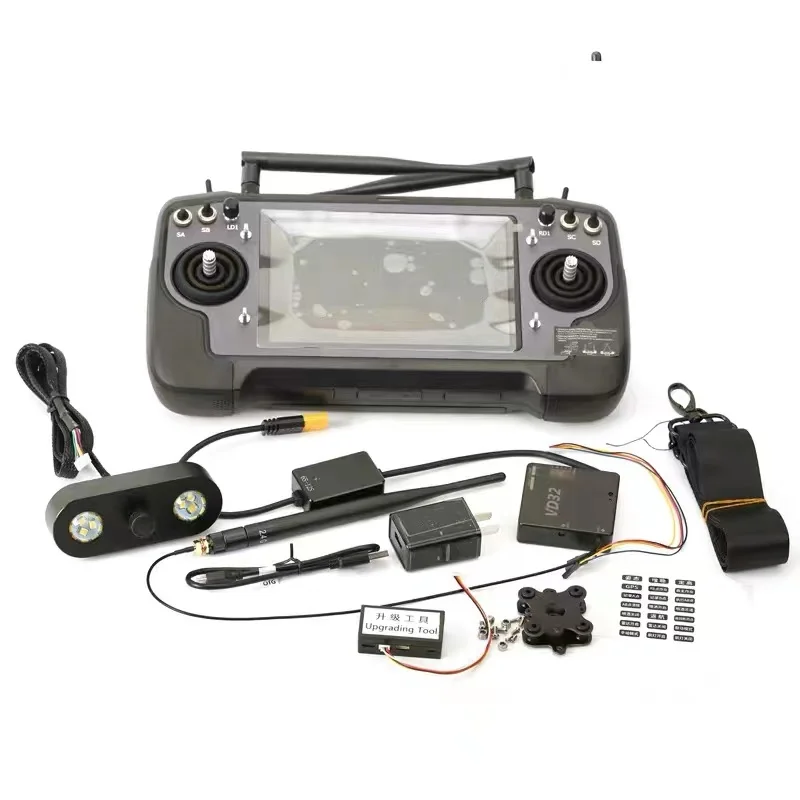 جهاز تحكم عن بعد محسّن SIYI AK28 AI مع نظام تشغيل الطائرات بدون طيار، كاميرا SDK FPV عالية الوضوح GPS لمجموعة إطارات الطائرة بدون طيار الزراعية