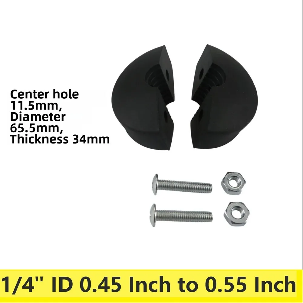 Adjustable Rubber Ball Stopper for Air Hose Reels Two Piece Set for Spring Driven and Auto Rewind Retractable Hose Systems