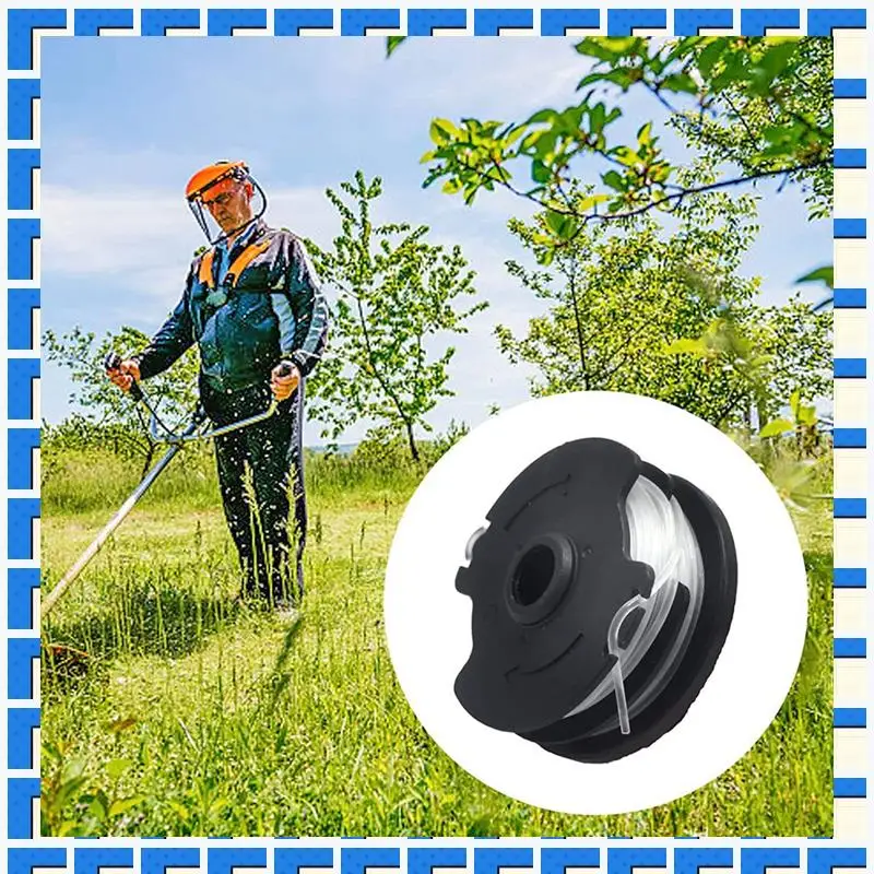 

ABNG Line String Trimmer Replacement Spool Durable In Use 27Ft 0.0629 Inch For Parkside Cordless Grass Trimmer Parkside PRT 550