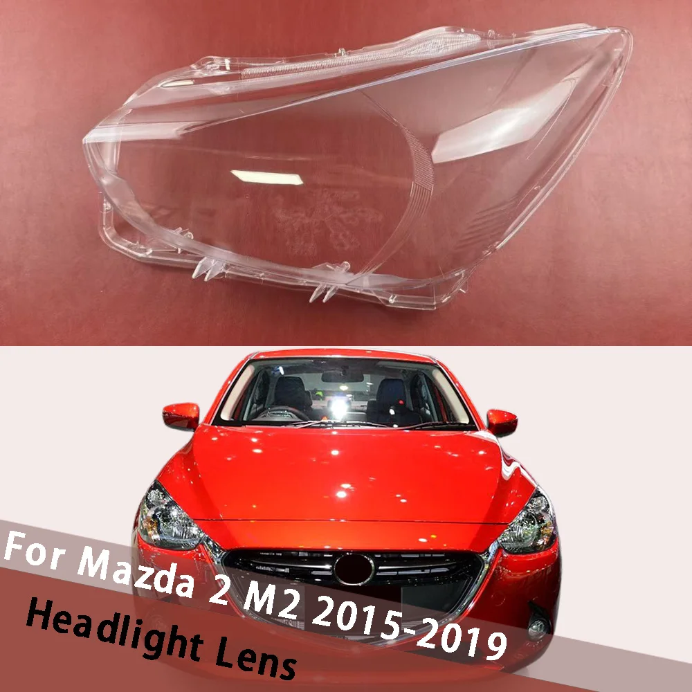 

Для Mazda 2 M2 2015-2019 прозрачная крышка фары корпус прозрачной линзы корпус из плексигласа замена оригинального абажура