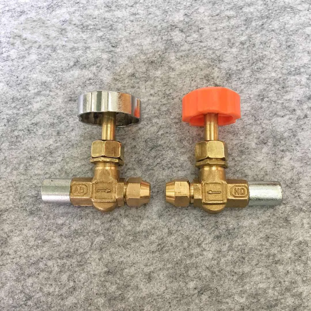 

T-Shaped Stove Front Valve, Kitchen Switch Valve, Boiler Tinder Gas Oil Valve, Straight Needle Valve