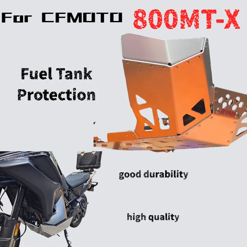 

For CFMOTO 800MTX engine guard plate fuel tank protection engine guard bar motorcycle chassis protection cover