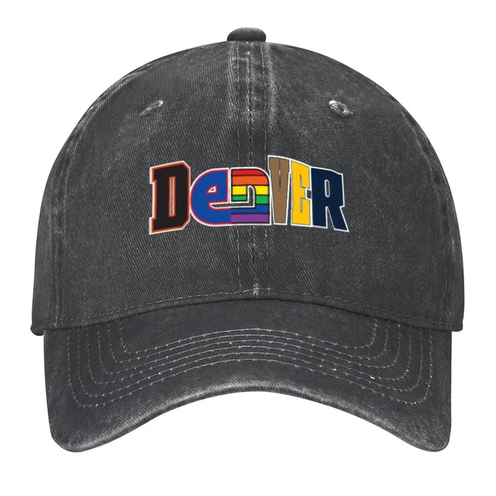 

2026 Denver Baseball Cap New Hat Visor Big Size Hat Dropshipping Girl'S Hats Men's