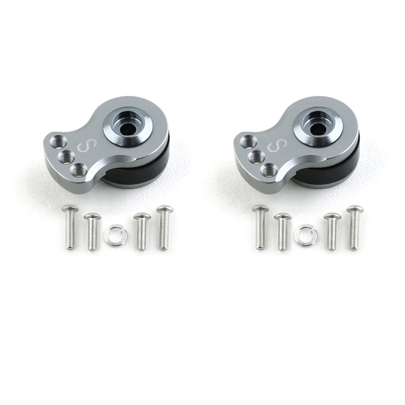 

MYMF-2X Metal 25T Adjustable Servo Saver Arm Horn For TRAXXAS TRX-4 Axial SCX10 1/10 RC Cars Helicopter Model Boat Parts,7