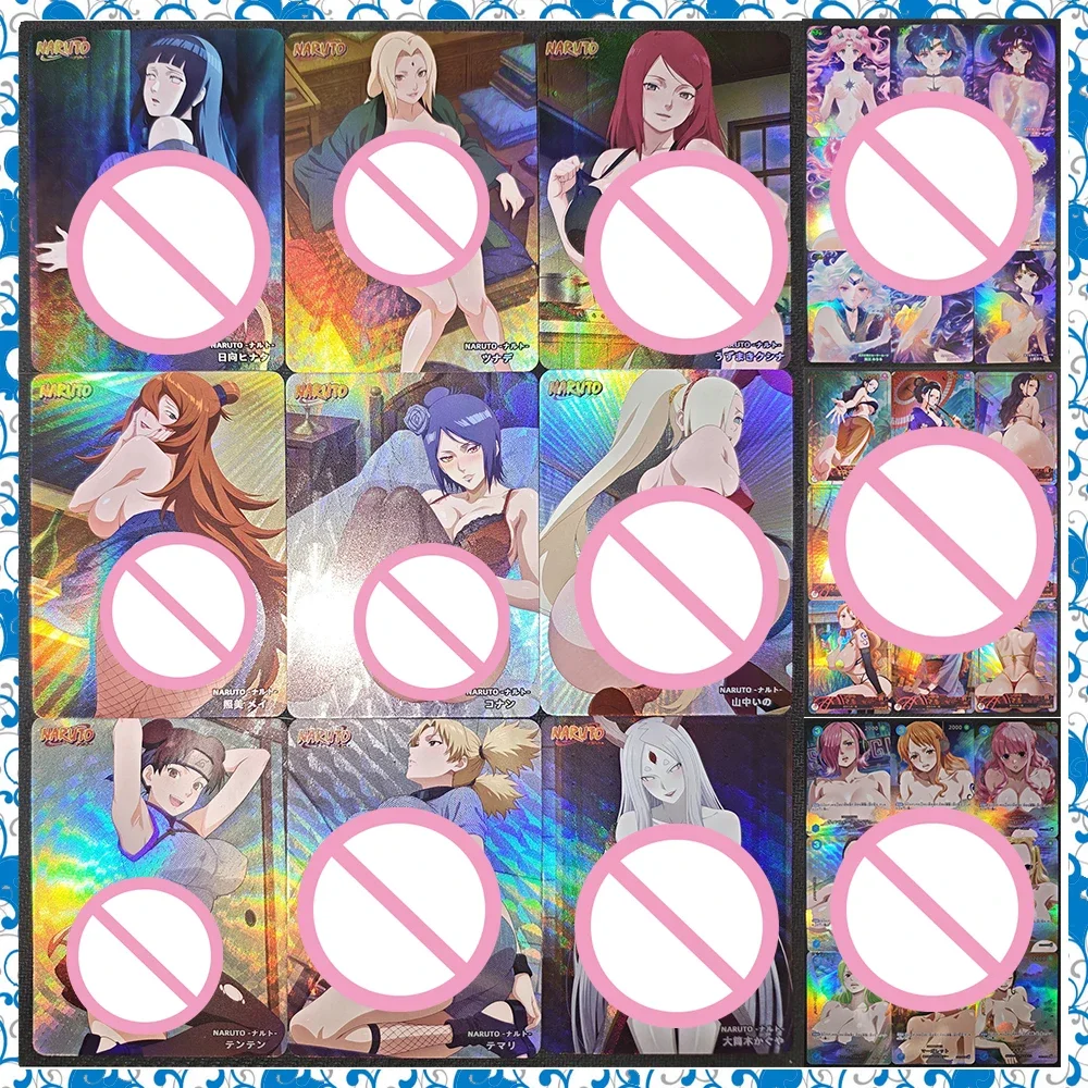 Sammelkarte DIY ACG One Piece Naruto Goddess Story Anime Power Yamanaka Ino Nami Sexy Spiel Spielzeug Festival Geburtstagsgeschenk