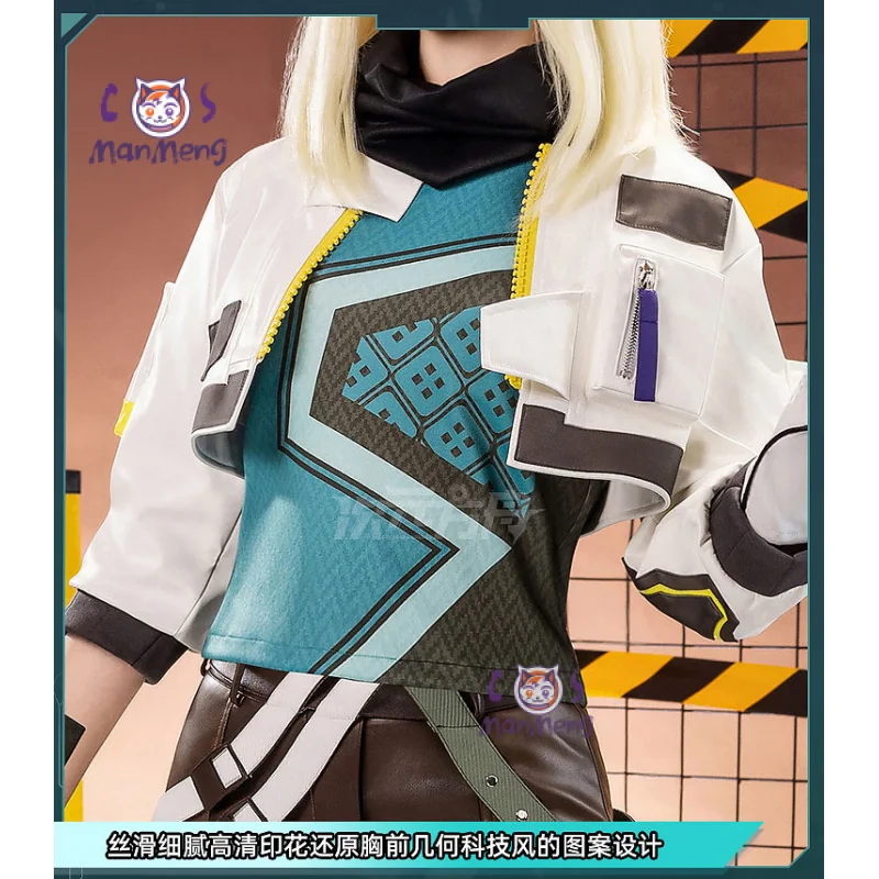 

Игра VALORANT Iso Косплей Костюм Кожаное пальто брюки перчатки реквизит Хэллоуин Рождество мужчины женщины новая модная униформа Iso