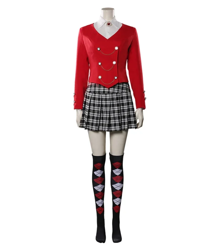 Veronica Sawyer Cosplay Costume pour femme, tenues d'Halloween, Heathers, costume musical, jupe trempée