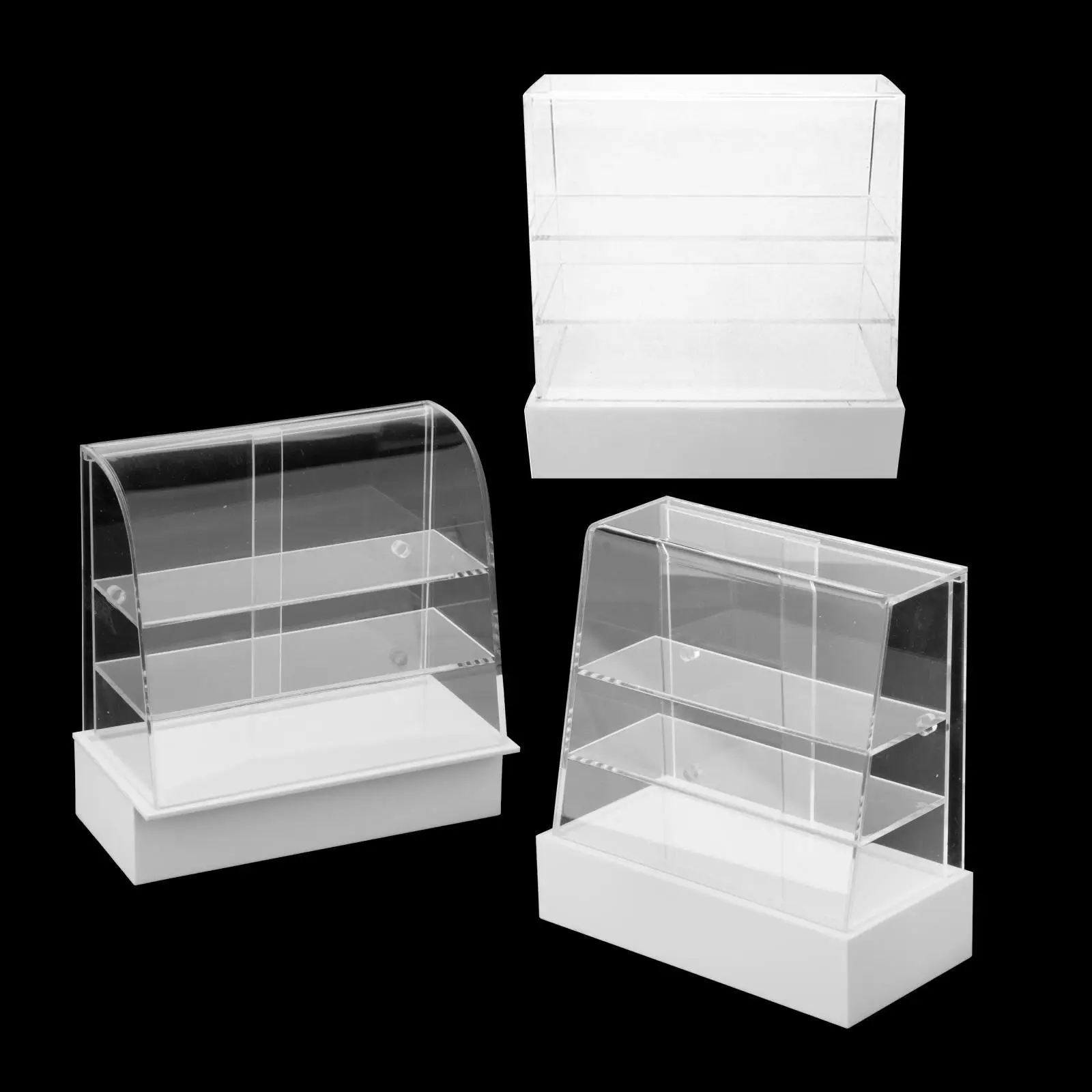 Dollhouse Kitchen Furniture 1:12 Dollhouse Cake Shop Display Shelf Display Cabinet Bakery Cake Cabinet Model