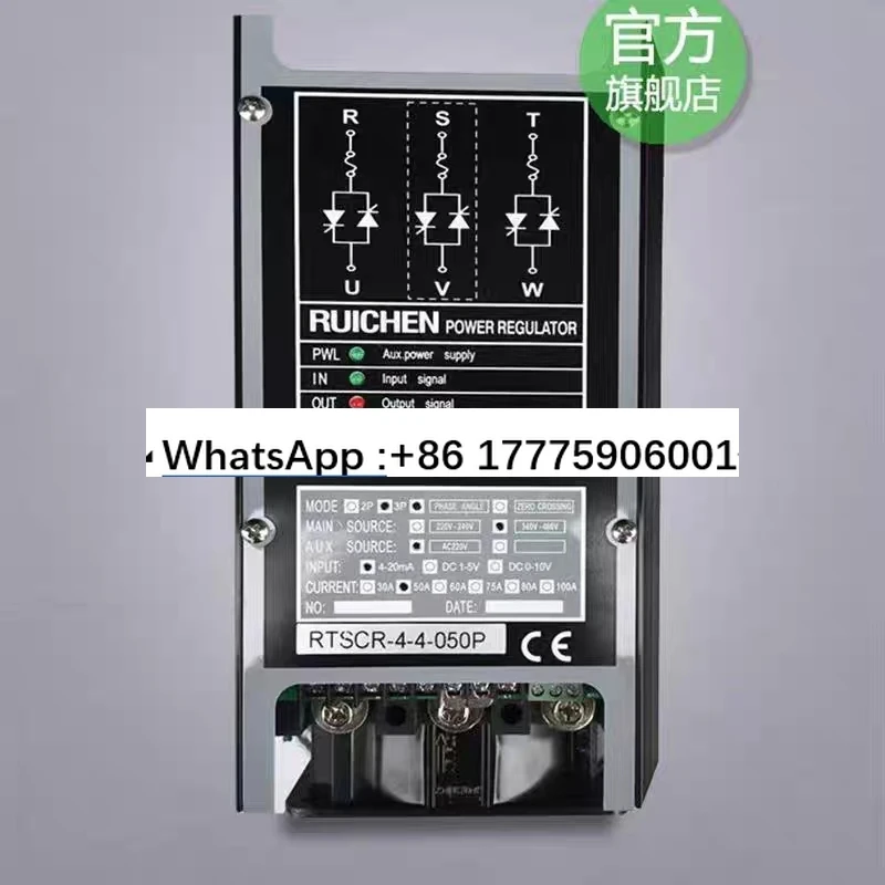 

Power Regulator SCR Power Regulator RC SCR - 4-4-050 P T SCR - 4-4-060 P