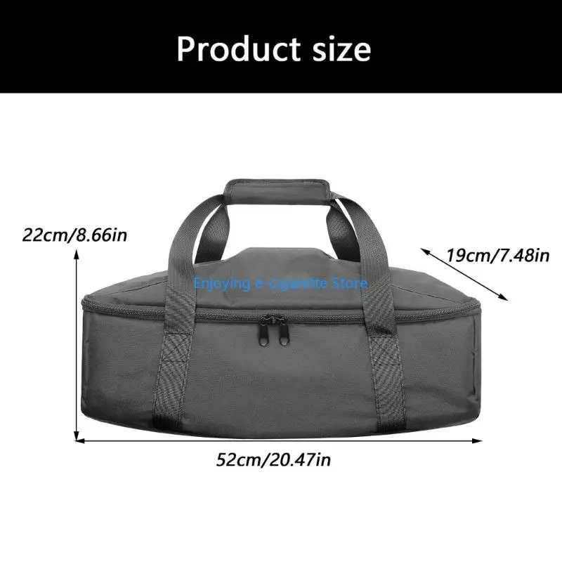 Tragbare Lautsprecher-Softshell-Reisetasche aus wasserabweisendem Stoff für Boombox 4 Y4QF – Detail 6