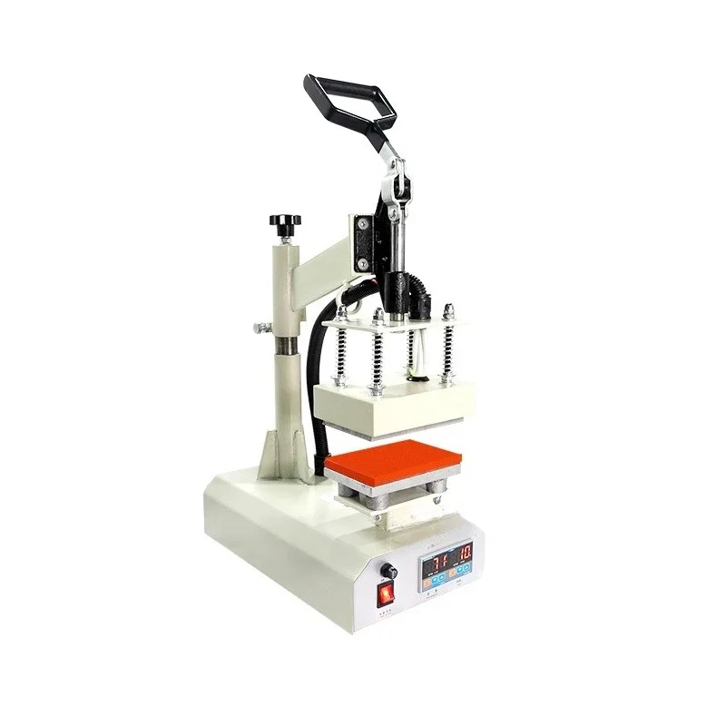 Manual small heat transfer ironing machine 10 * 15 clothing printing