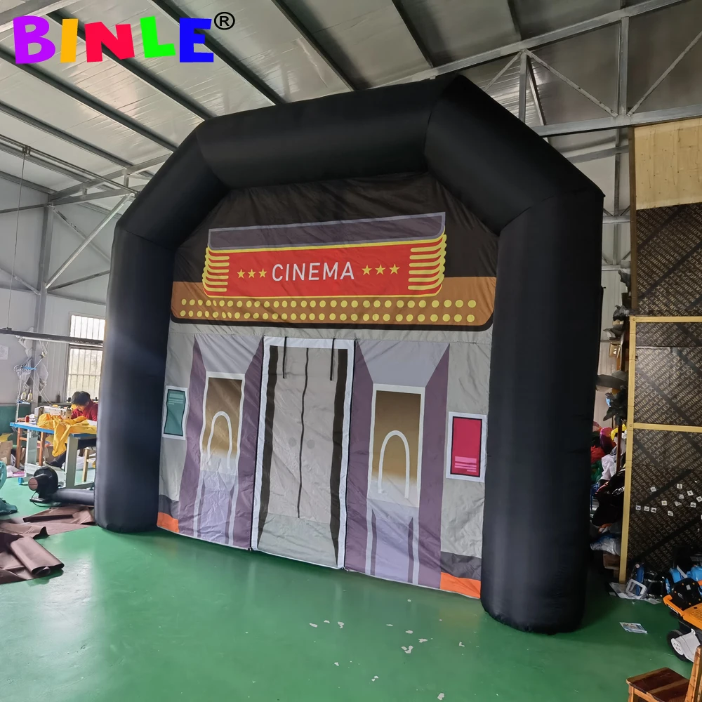 Customized Oxford Rectangle Inflatable Nightclub Tent,Inflatable Night Club,VIP Inflatable Party Room With Air Blower For Disco