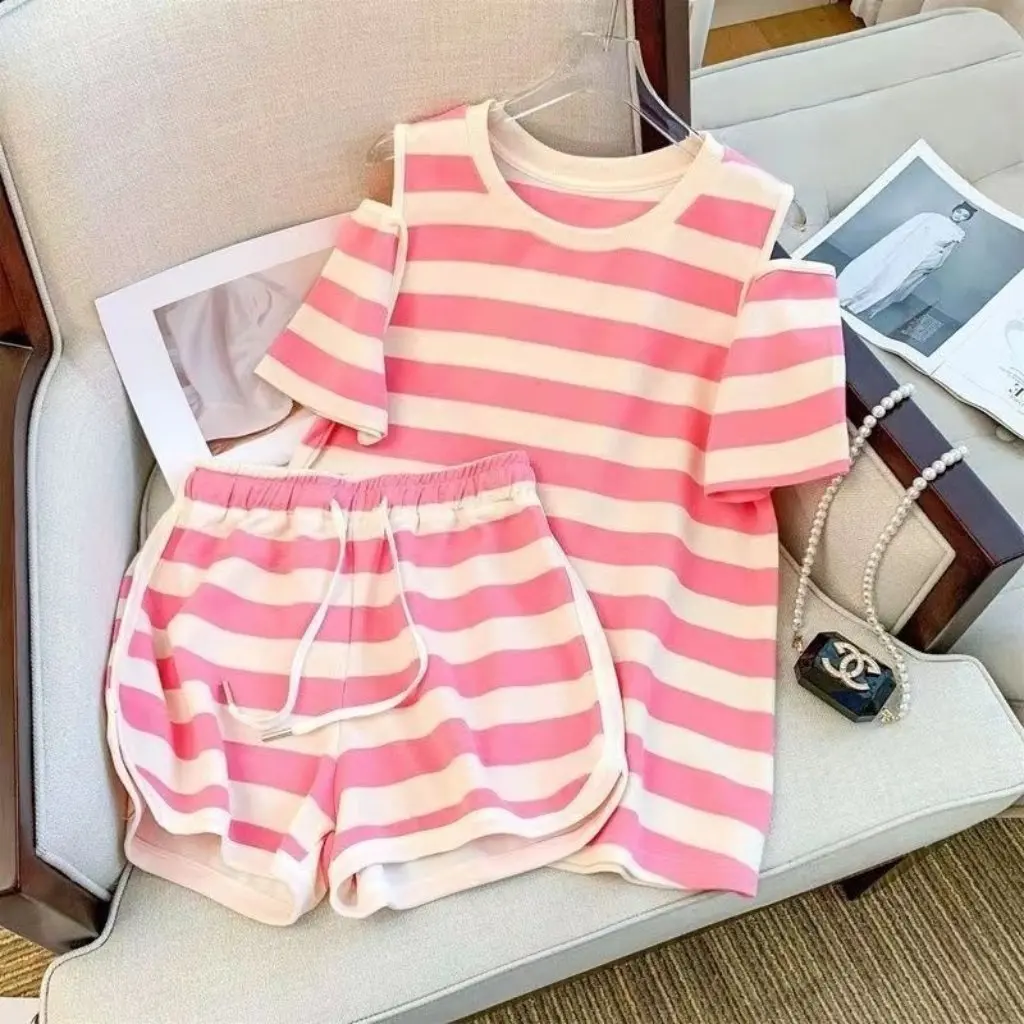 

Summer Clothes Women's Skirt Suit Set Casual Fashion Outfit Combo