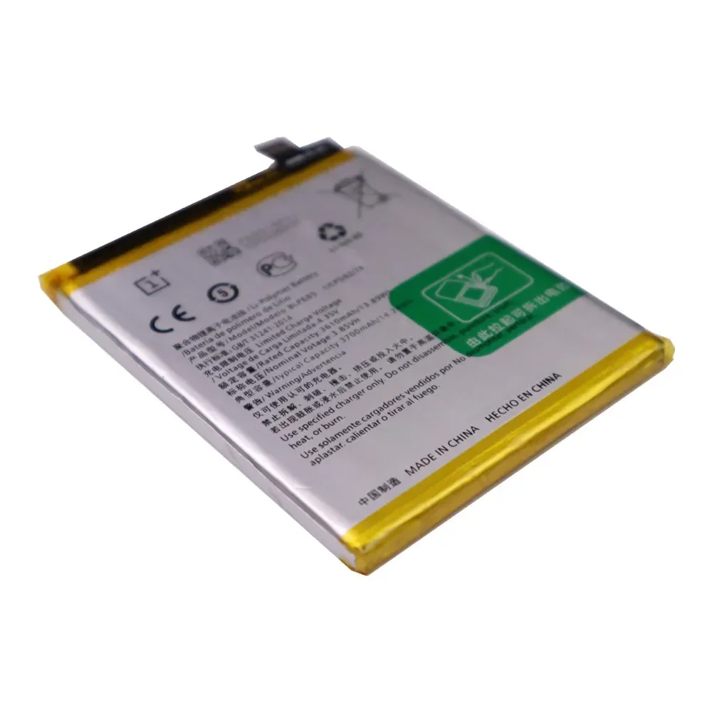 2024 Years 1+ BLP685 Original Battery For OnePlus 6T 7 One Plus 7 6T A6010 3700mAh Mobile Phone Battery Bateria In Stock