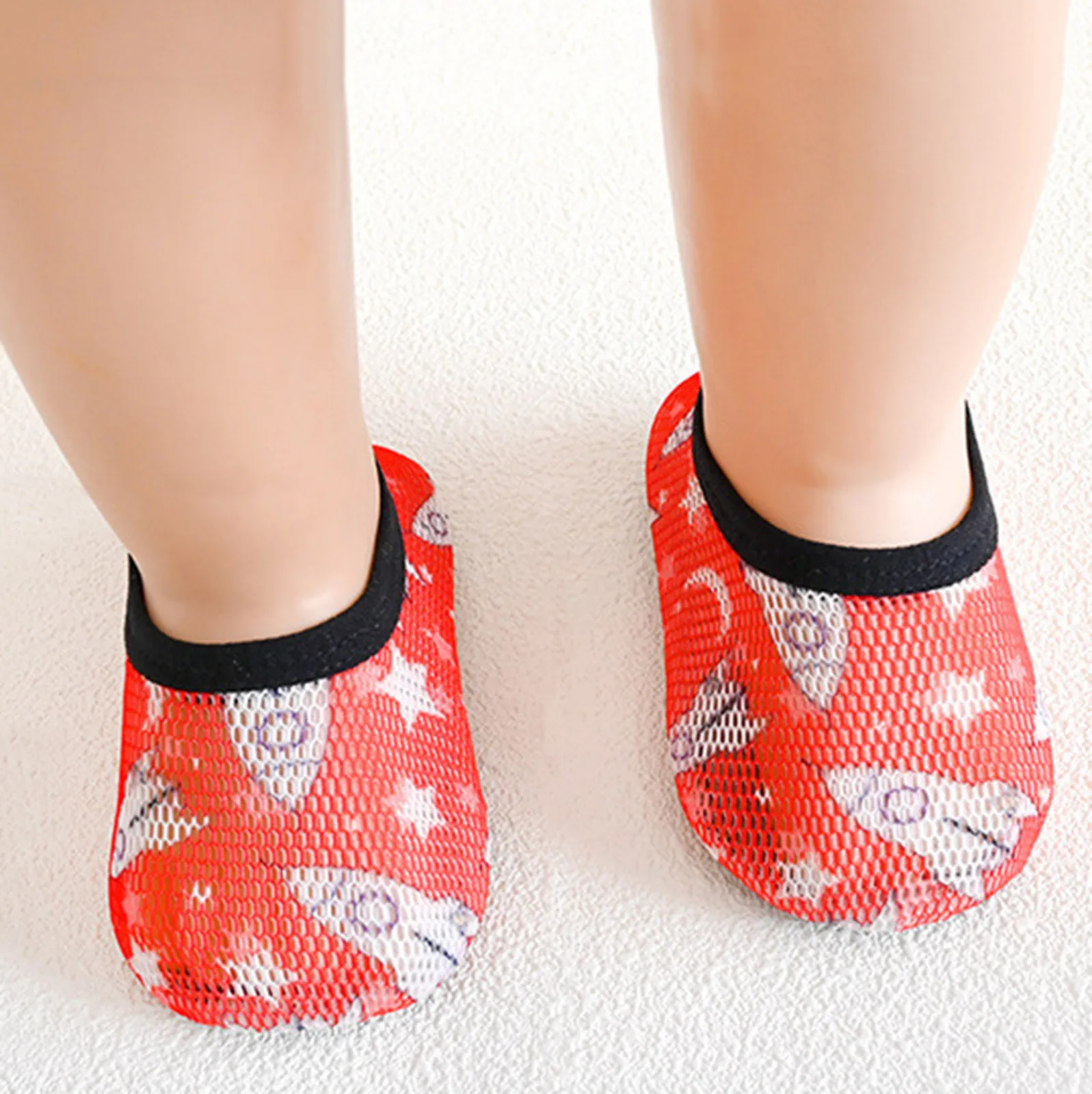 

2024 Shoes The Kids Cartoon Socks Floor Baby Girls Boys Barefoot Socks Baby Shoes Hot Selling Casual Wear