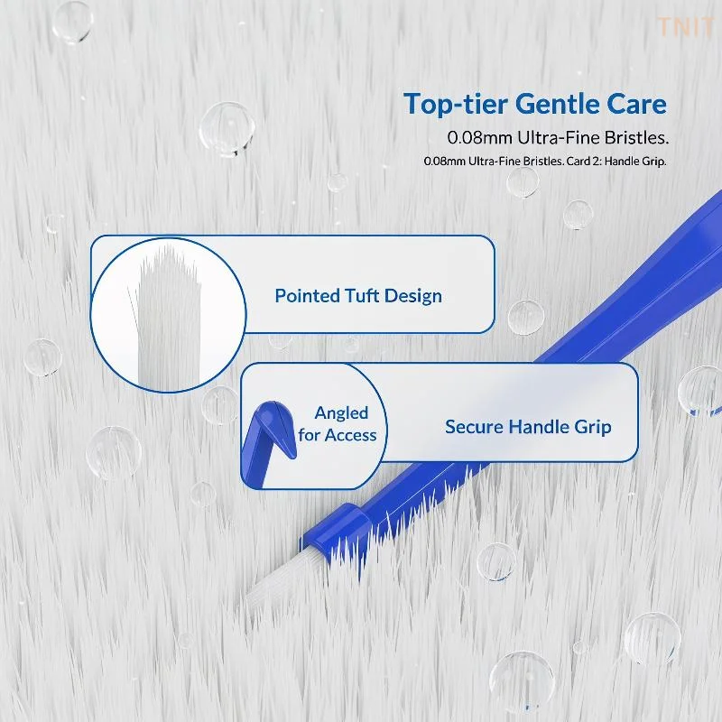 

[J] Soft Hair Small Head Single-Beam Toothbrush For Interdental Cleaning Adult Oral Care Deep Cleaning Tool For Teeth Implants
