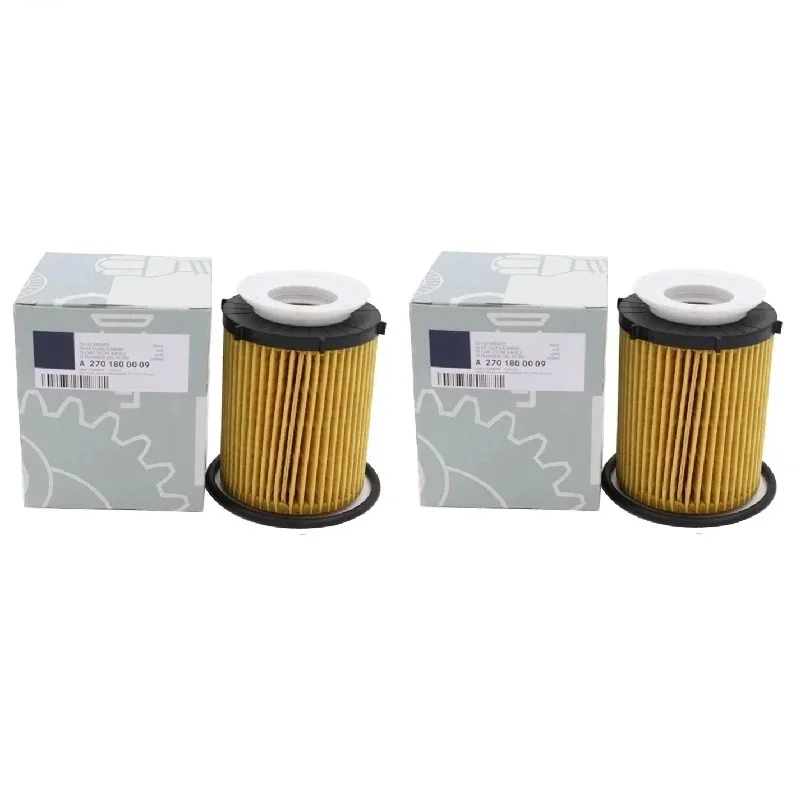 Oil Filter 2701800009 for Mercedes-Benz W205 X156 X253 W447 R172 W176 V177 W246 W242 A205 C205 S205 CLA GLB GLC GLE GLK SLK