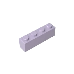 Gobricks GDS-534 Ziegel 1 x 4 ohne Bodenrohre, kompatibel mit Lego 3010 3066 Teilen für Kinder zum Selbermachen