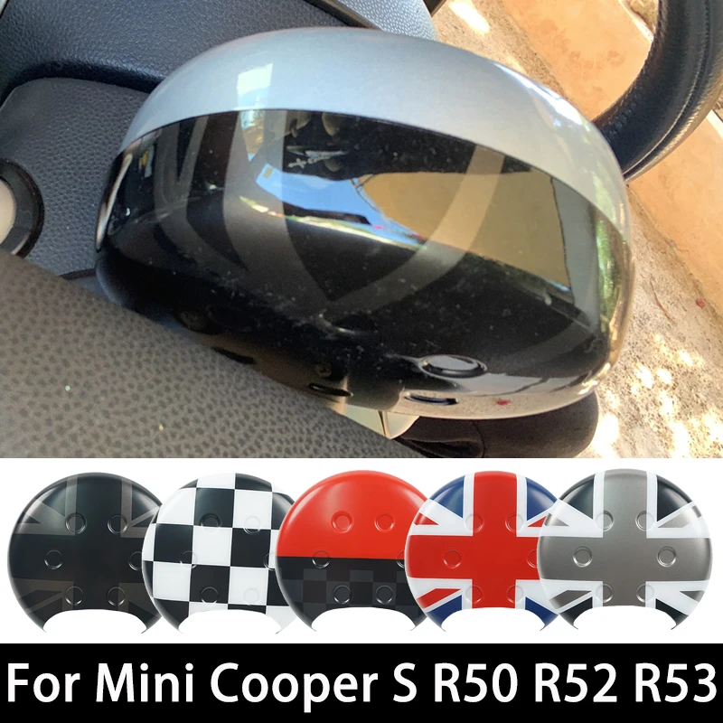 Cubierta de tacómetro para coche, pegatina de estilo Interior para Mini Cooper S R50 R52 R53, Union Jack