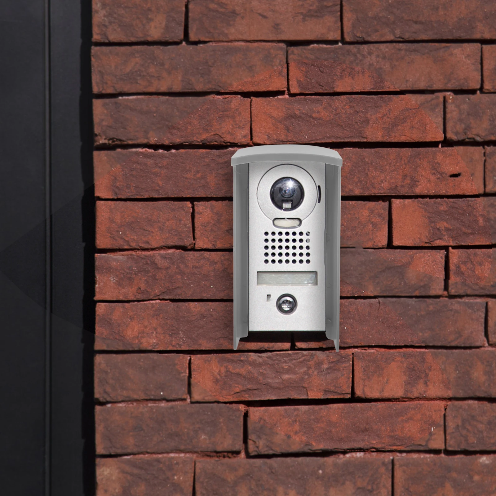 

Face Machine Protective Cover 4.3 Inch Outdoor Rainproof Doorbell Protection Weatherproof Cover for Electric Lock Doorbell